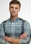 Barbour Men’s Harris Tailored Tartan Shirt, Highland Green