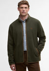 Barbour Men’s Harwood Full Zip Fleece, Olive Green