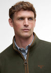 Barbour Men’s Harwood Full Zip Fleece, Olive Green