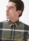 Barbour Iceloch Tailored Shirt, Forest Mist