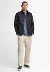 Barbour International Men's Tourer Duke Wax Coat, Black