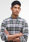 Barbour Men’s Kyeloch Tartan Tailored Shirt, Green