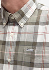 Barbour Lewis Tartan Tailored Shirt, Olive