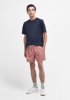 Barbour Logo Swim Shorts, Pink Clay