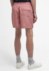 Barbour Logo Swim Shorts, Pink Clay