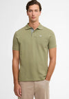 Barbour Men’s Tartan Pique Polo Shirt, Laurel Green