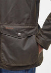 Barbour Men’s Ogston Dual Layer Jacket, Olive Green