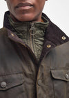 Barbour Men’s Ogston Dual Layer Jacket, Olive Green