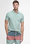 Barbour Original Sports Polo Shirt, Pale Apple