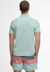 Barbour Original Sports Polo Shirt, Pale Apple