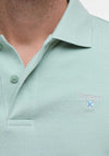 Barbour Original Sports Polo Shirt, Pale Apple