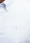 Barbour Oxtown Short Sleeve Striped Shirt, Sky Blue