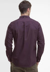 Barbour Men's Oxtown Tailored Shirt, Plum