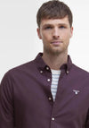 Barbour Men's Oxtown Tailored Shirt, Plum