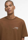 Barbour Men’s Parkend Graphic T-Shirt, Umber Brown