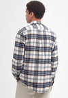 Barbour Men’s Portdown Check Tailored Shirt, Beige Multi