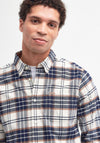 Barbour Men’s Portdown Check Tailored Shirt, Beige Multi