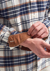 Barbour Men’s Portdown Check Tailored Shirt, Beige Multi