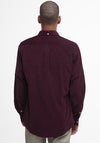 Barbour Men’s Ramsey Cord Tailored Shirt, Winter Red