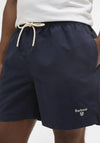 Barbour Men’s Water Re-active Tartan Swim Shorts, Navy