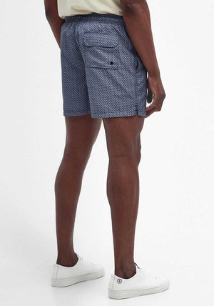 Barbour Shell Swim Shorts, Navy Multi