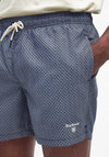 Barbour Shell Swim Shorts, Navy Multi