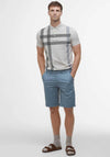 Barbour Smart Chino Shorts, Lead Blue