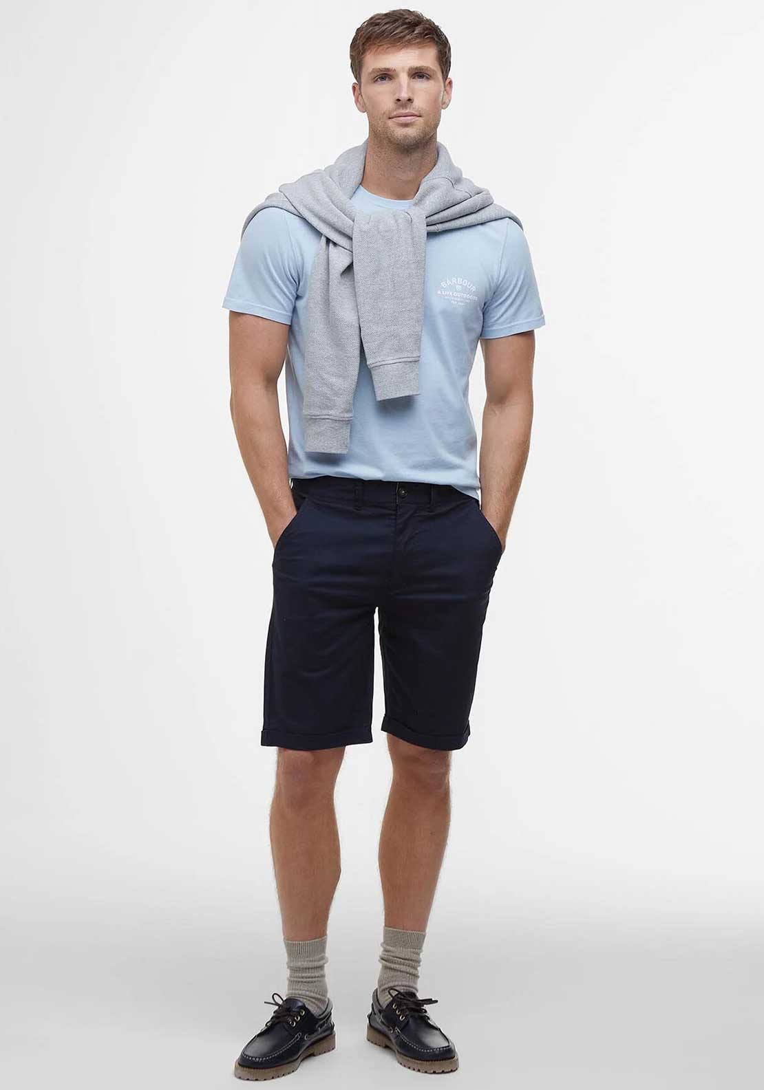 Barbour Smart Chino Shorts, Navy