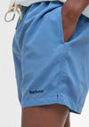 Barbour Staple Logo 7” Swim Shorts, Force Blue