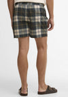 Barbour Men’s Tartan Swim Shorts, Green Multi