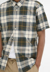 Barbour Men’s Gordon Summer Shirt, Green Multi