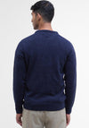 Barbour Men's Tisbury Crew Neck Jumper, Navy