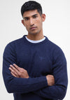 Barbour Men's Tisbury Crew Neck Jumper, Navy
