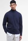 Barbour Men's Tisbury Half Zip Jumper, Navy