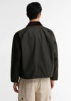 Barbour Men’s Transport Wax Jacket, Olive Green