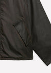 Barbour Men’s Transport Wax Jacket, Olive Green