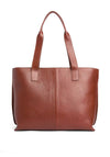 Barbour Alder Large Leather Tote Bag, Tan