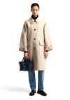 Barbour Alder Leather Mini Tote Bag, Navy