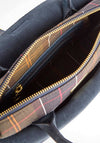 Barbour Alder Leather Mini Tote Bag, Navy