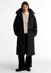 Barbour Alverstone Longline Puffer Coat, Black