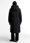 Barbour Alverstone Longline Puffer Coat, Black
