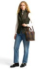 Barbour Birch Tartan Tote Bag, Green