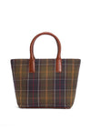 Barbour Birch Tartan Tote Bag, Green