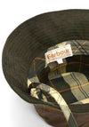 Barbour Brackley Waxed Bucket Hat, Green