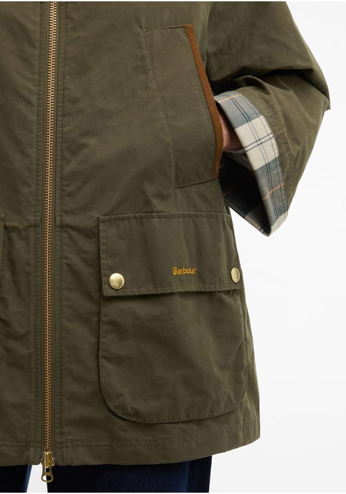 Barbour Icons Bedale Showerproof Jacket, Khaki