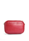 Barbour Daphne Small Leather Crossbody Bag, Red
