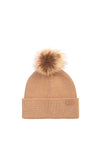 Barbour Dover Beanie & Hailes Scarf Gift Set, Beige Multi