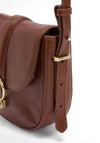 Barbour Elm Leather Small Crossbody Bag, Tan