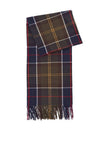 Barbour Hailes Tartan Scarf, Green