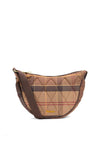 Barbour Healy Tartan Sling Bag, Brown Multi